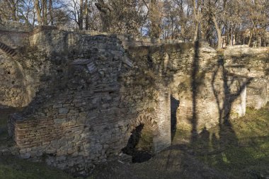 Antik Roma şehri Diokletianopolis, Hisarya kasaba, Plovdiv bölge, Bulgaristan builings kalıntıları