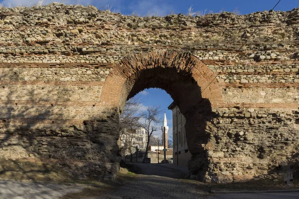 Western Gate Roman City Diocletianopolis Town Hisarya Plovdiv Region Bulgaria — стоковое фото