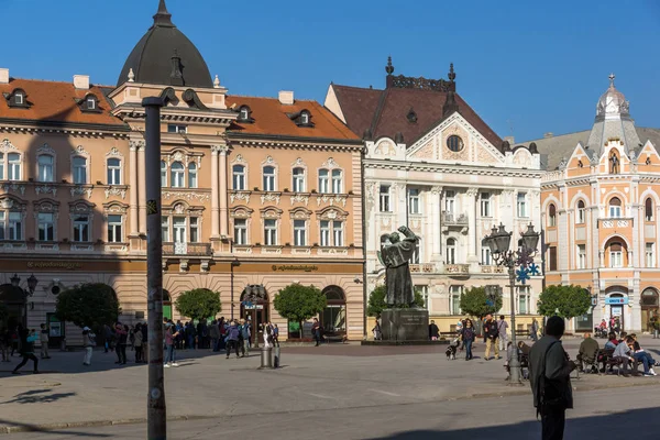 Novi Sad Vojvodina Serbia Noviembre 2018 Edificios Centro Ciudad Novi — Foto de Stock