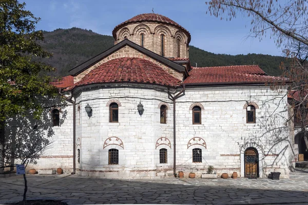 Bachkovo Monastery Bulgária Fevereiro 2019 Edifícios Medievais Mosteiro Bachkovo Dormição — Fotografia de Stock