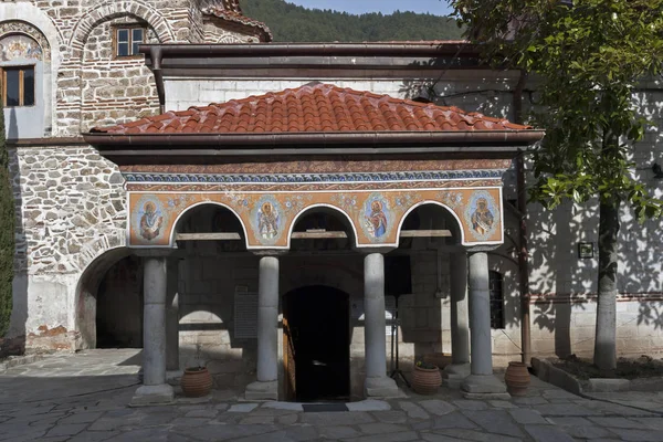 Baczkowie Klasztor Bułgaria Lutego 2019 Średniowiecznych Budynków Baczkowie Zaśnięcia Matki — Zdjęcie stockowe