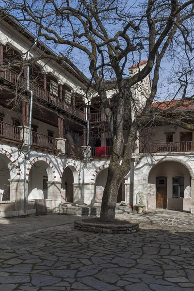 Μπάτσκοβο Μοναστήρι Βουλγαρία Φεβρουαρίου 2019 Μεσαιωνικά Κτίρια Στο Μοναστήρι Μπάτσκοβο — Φωτογραφία Αρχείου