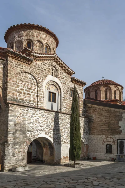 Bachkovo Monastery Bulgária Fevereiro 2019 Edifícios Medievais Mosteiro Bachkovo Dormição — Fotografia de Stock