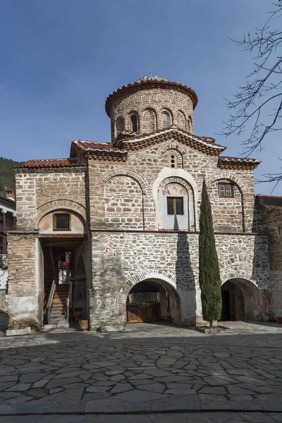 保加利亚巴奇科沃修道院 2019年2月4日 中世纪建筑在巴奇科沃修道院上帝的母亲的休眠 保加利亚 — 图库照片
