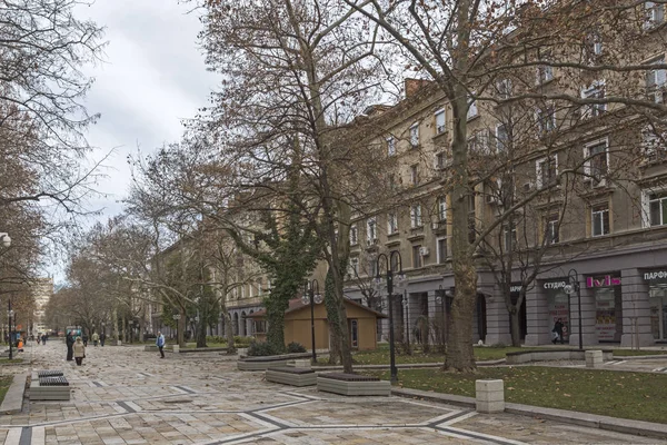 Dimitrovgrad Bulgaria Februar 2019 Typische Straße Und Gebäude Der Stadt — Stockfoto