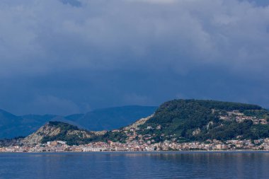 Zakynthos, Yunanistan - 28 Mayıs 2015: Muhteşem panoramik Zakynthos şehir, iyon Island, Yunanistan