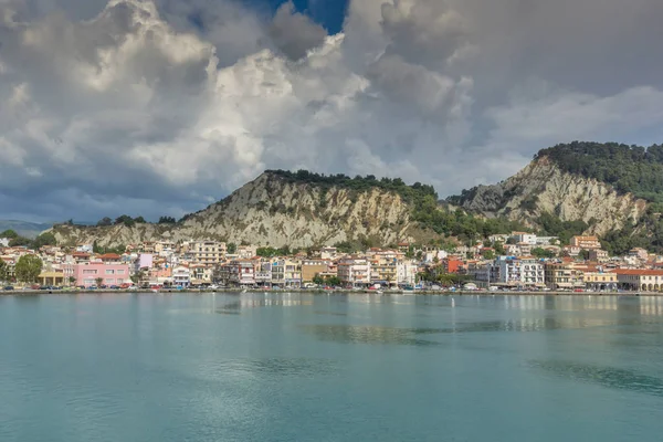 Zakynthos Řecko Května 2015 Úžasný Panoramatický Pohled Města Zakynthos Jónské — Stock fotografie