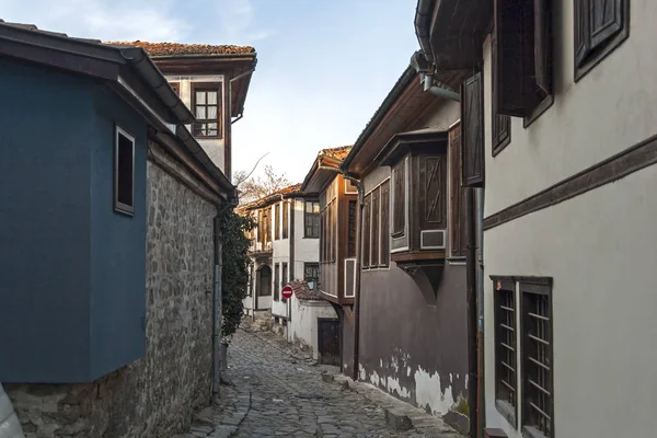 Plovdiv Bulgarie Février 2019 Maisons Xixe Siècle Dans Réserve Architecturale — Photo