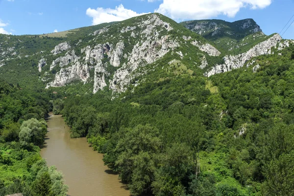 令人惊叹的风景伊斯卡尔河峡谷 巴尔干山脉 保加利亚 — 图库照片