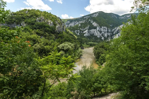 Amazing Landscape Iskar River Gorge Balkan Mountains Bulgaria — Stock Photo, Image