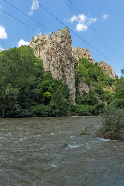 Ritlite Kaya Oluşumları Iskar River Gorge Koca Balkan Dağları Bulgaristan — Stok fotoğraf