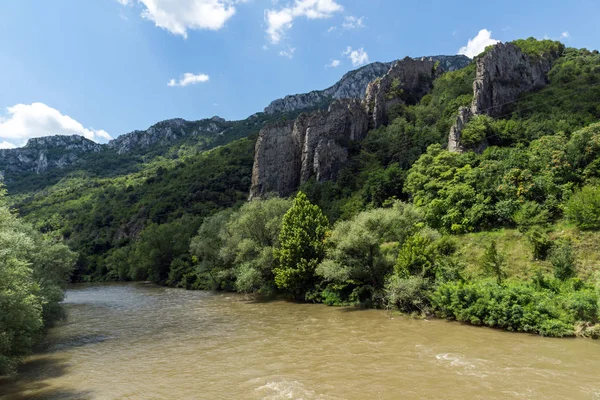 Ritlite Rock Formations Iskar River Gorge Balkan Mountains Bulgaria — Stock Photo, Image