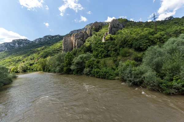 Ritlite Rock Formations Iskar River Gorge Balkan Mountains Bulgaria — Stock Photo, Image