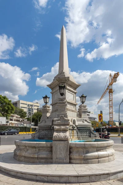Thessaloniki Grecia Settembre 2017 Vecchia Fontana Nel Centro Della Città — Foto Stock
