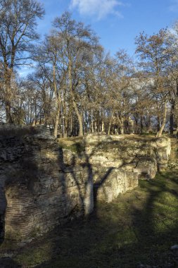 Antik Roma şehri Diokletianopolis, Hisarya kasaba, Plovdiv bölge, Bulgaristan builings kalıntıları