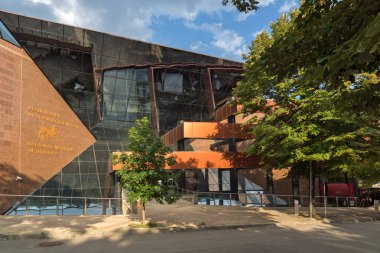 Stara Zagora, Bulgaristan - 5 Ağustos 2018: Bölgesel Tarih Müzesi City Stara Zagora, Bulgaristan