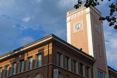 Stara Zagora, Bulgaristan - 5 Ağustos 2018: Bina merkezi posta ofisinin merkezi olan şehir Stara Zagora, Bulgaristan