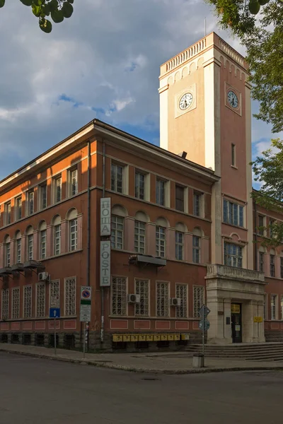 Stara Zagora Bulgarije Augustus 2018 Gebouw Van Centraal Postkantoor Het — Stockfoto