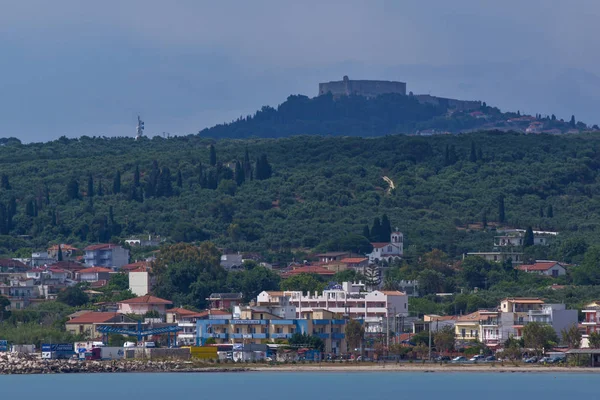 Kyllíni Řecko Května 2015 Panoramatický Pohled Západní Město Kyllini Peloponés — Stock fotografie