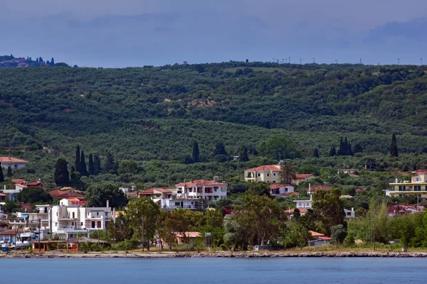 Kyllini Grecia Mayo 2015 Vista Panorámica Ciudad Kyllini Peloponeso Grecia — Foto de Stock