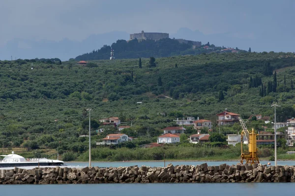 Kyllini Griechenland Mai 2015 Panoramablick Auf Die Stadt Kyllini Peloponnes — Stockfoto