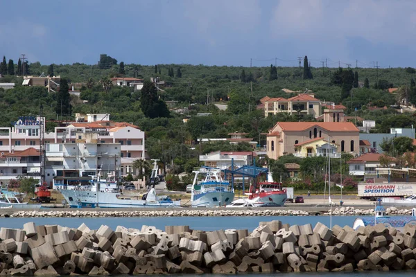 Kyllini Griechenland Mai 2015 Panoramablick Auf Die Stadt Kyllini Peloponnes — Stockfoto