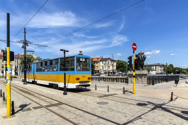 Sofia Bulgaria Mai 2018 Panorama Der Löwenbrücke Über Vladaya Sofia — Stockfoto