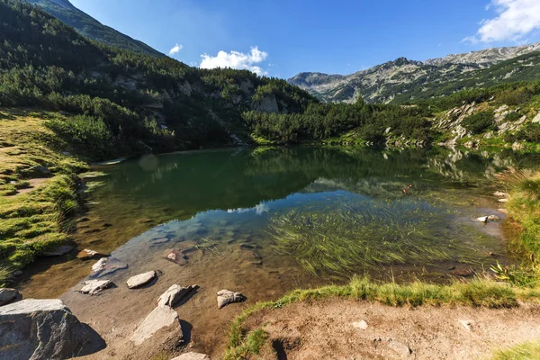 Summer Landscape Okoto Eye Lake Pirin Mountain Bulgaria — Stock Photo, Image