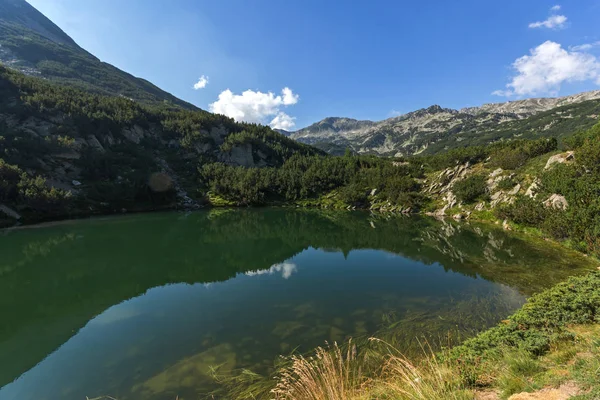 Sommarlandskap Okoto Eye Sjön Berget Pirin Bulgarien — Stockfoto