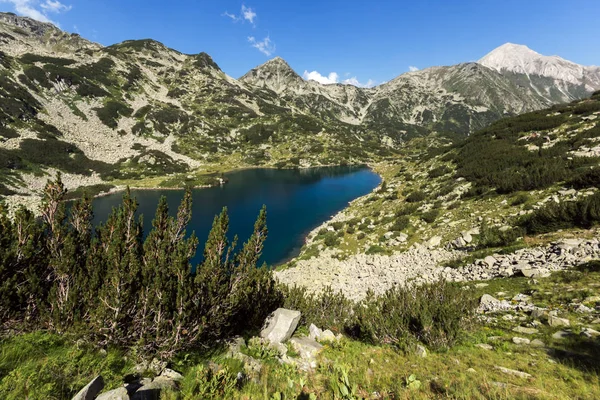 Summer Landscape Banderitsa Fish Lake Pirin Mountain Bulgaria — Stok Foto