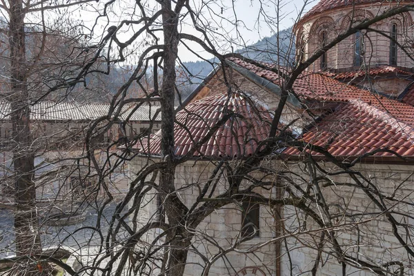 Bachkovo Monastery Bulgaria February 2019 Buildings Medieval Bachkovo Monastery Dormition — Stock Photo, Image