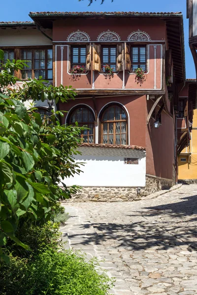 Plovdiv Bulgária Julho 2018 Casas Século Xix Reserva Arquitetônica Histórica — Fotografia de Stock