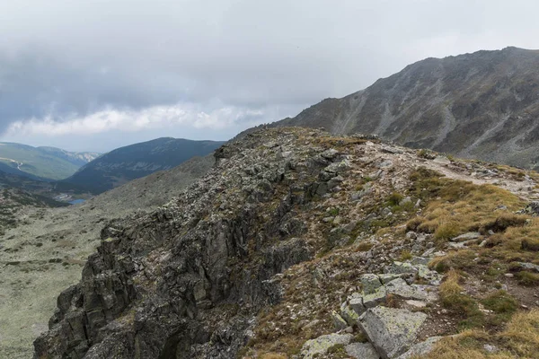 Felslandschaft Von Der Wanderroute Bis Zur Besteigung Des Musala Gipfels — Stockfoto