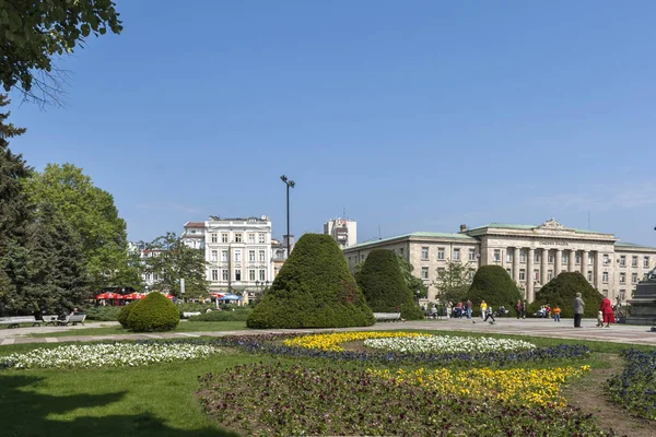 Ruse Bulgaria May 2008 Bygg Gate Midt Byen Ruse Bulgaria – stockfoto