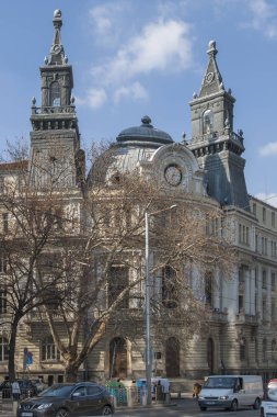 Sofia, Bulgaristan - 21 Şubat 2019: Tarım Bakanlığı Binası Sofya şehir merkezinde