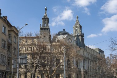 Sofia, Bulgaristan - 21 Şubat 2019: Tarım Bakanlığı Binası Sofya şehir merkezinde