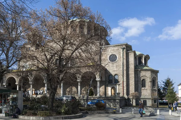 Sofia Bulgária Fevereiro 2019 Igreja Catedral Santa Nedelya Sófia Bulgária — Fotografia de Stock