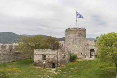 Ortaçağ Kalesi Kavala şehir, Doğu Makedonya ve Trakya, Yunanistan