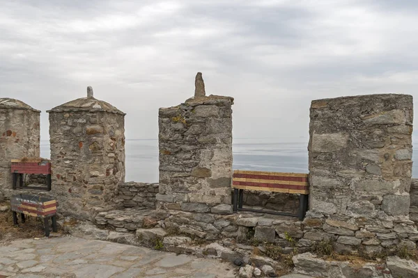Середньовічна Фортеця Кавала Східна Македонія Фракія Греція — стокове фото