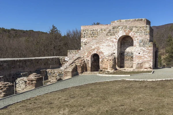 Antik Roma Kalesi Trajan Kapısı Kalıntıları Sofya Bölgesi Bulgaristan — Stok fotoğraf