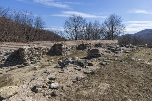 Resti Dell Antica Fortezza Romana Porta Traiano Regione Sofia Bulgaria — Foto Stock