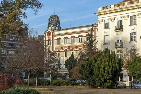 Belgrade Sırbistan Kasım 2018 Tipik Bina Belgrad Sırbistan Şehir Merkezinde — Stok fotoğraf