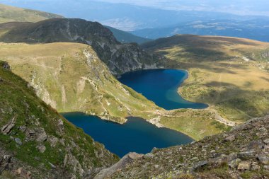 Muhteşem manzarasına yedi Rila göller, Rila Dağı, Bulgaristan
