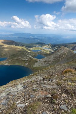 Muhteşem manzarasına yedi Rila göller, Rila Dağı, Bulgaristan