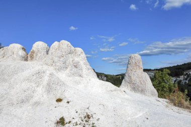 Kaya Oluşumu Taş Düğün yakınındaki şehir Kırcaali, Bulgaristan