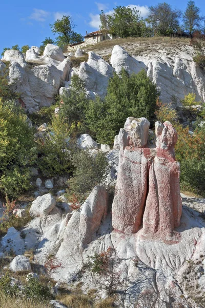 保加利亚卡扎利镇附近的岩石形成石婚礼 — 图库照片