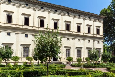 Rome, İtalya - 23 Haziran 2017: Bina, Villa Farnesina, Trastavete bölgesinde Roma, İtalya