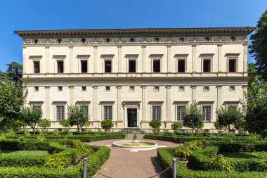 Rome, İtalya - 23 Haziran 2017: Bina, Villa Farnesina, Trastavete bölgesinde Roma, İtalya