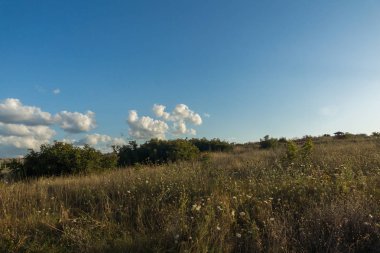 Chernomorets kıyı şeridi Amazing Sunset Manzara, Burgaz bölgesi, Bulgaristan