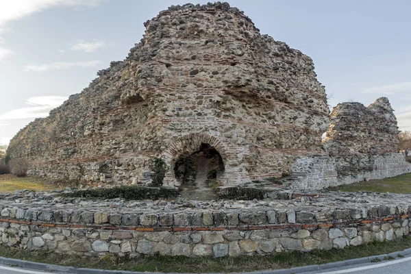 Antik Roma Kentinde Diocletianopolis Hisarya Kasabası Filibe Bölgesi Bulgaristan Kale — Stok fotoğraf